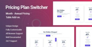 Pricing Plan Switcher Addon for Elementor